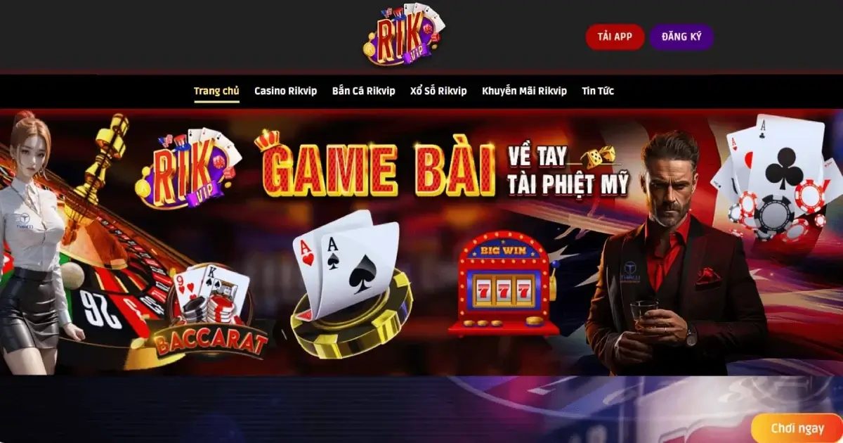 Danh sách game bài Rikvip thể loại hiện đại